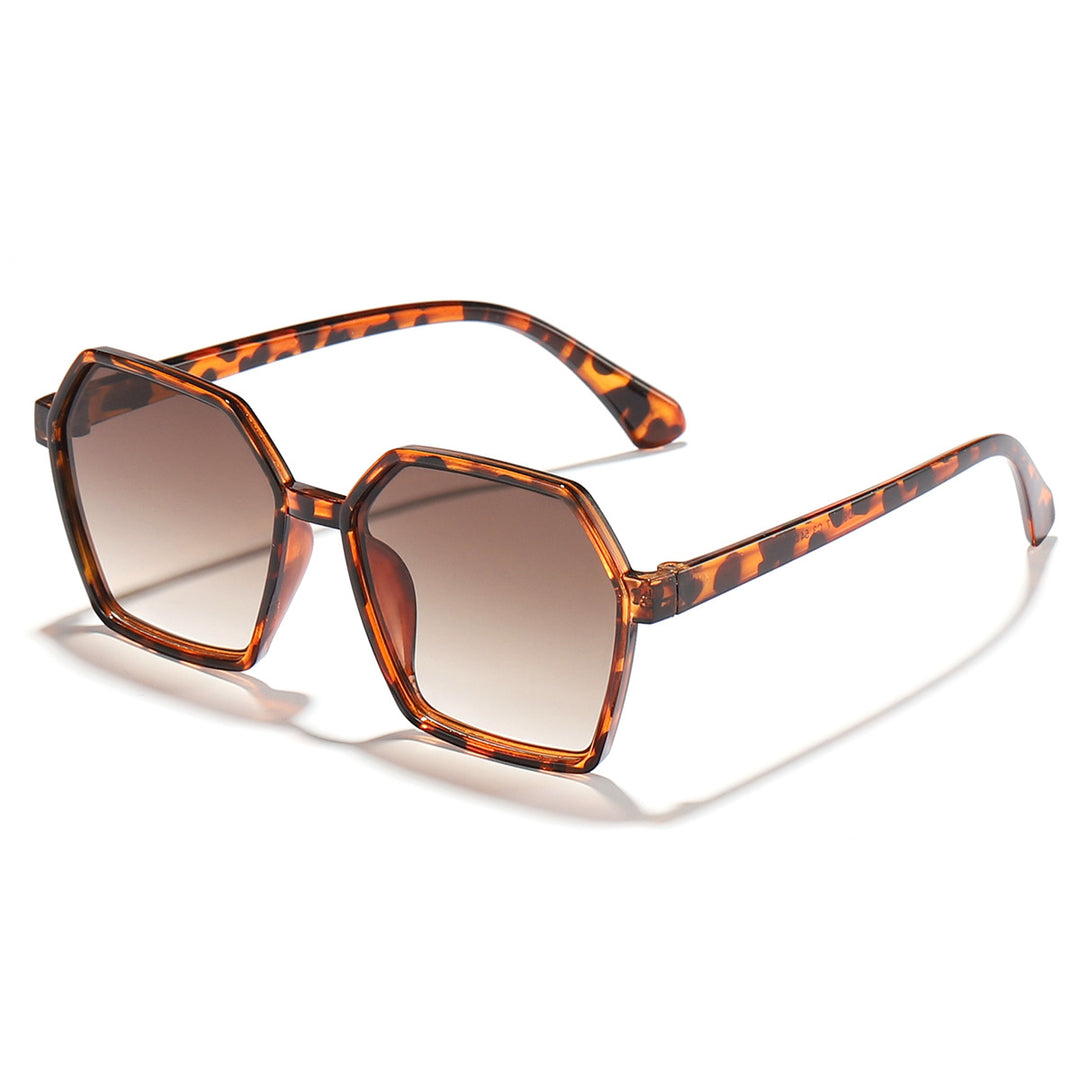 Women elegant sunglasses in modern hexagon design Stornfield
