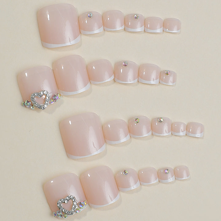 Nail art set with elegant glitter accents Stornfield