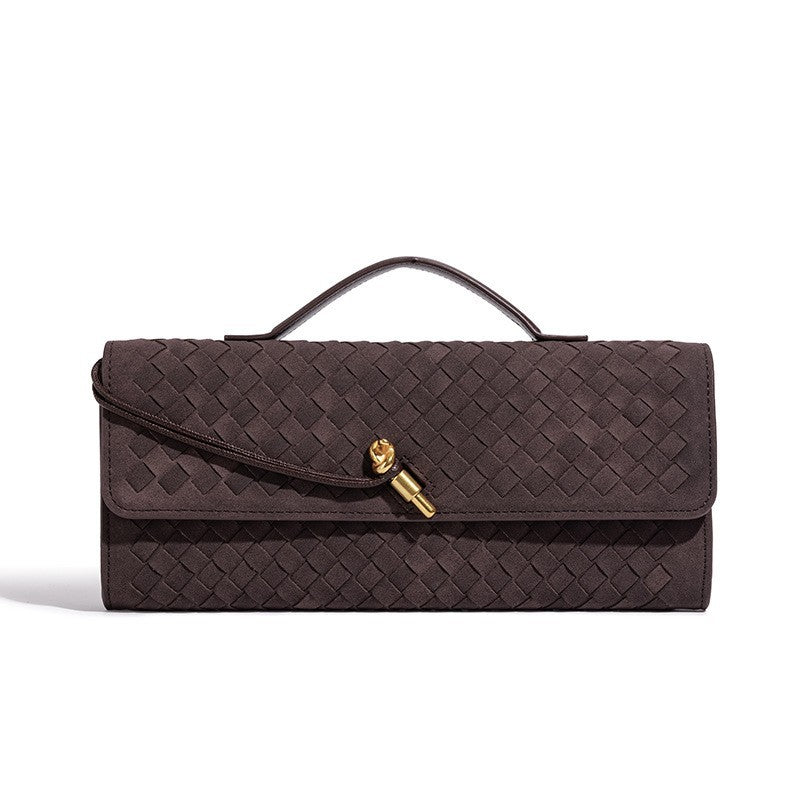 Textured Suede Clutch Bag Stornfield