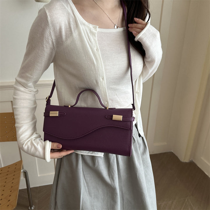 Designer Leather Handheld Clutch