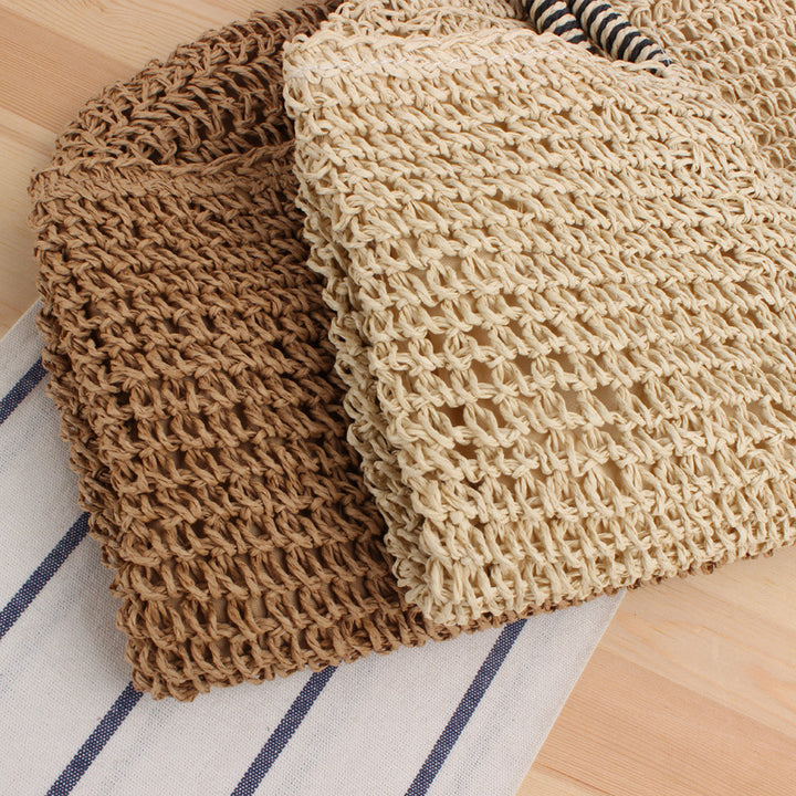Shopping bag made of woven natural material Stornfield