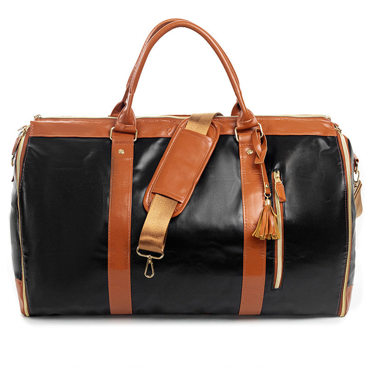 Elegant travel and sports bag with durable material and versatile compartments Stornfield