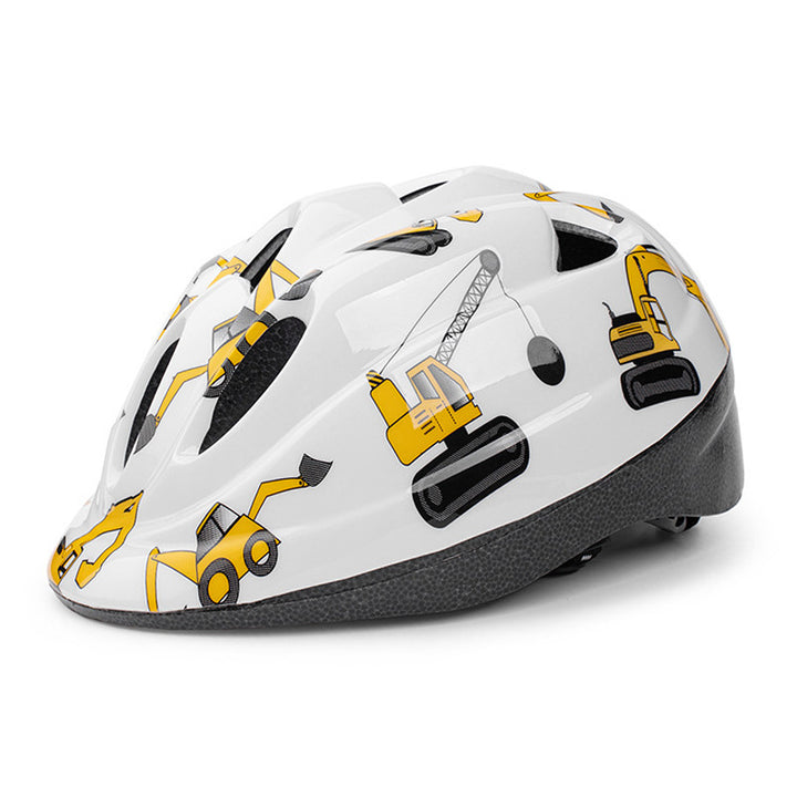 Children's bicycle helmet with dinosaur motif Stornfield