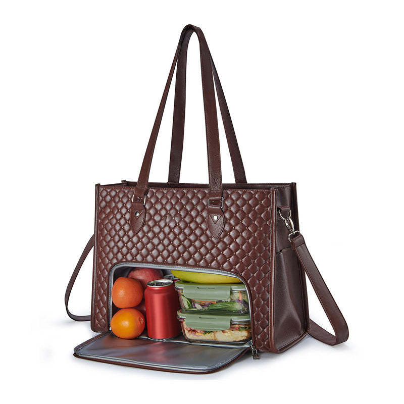 Elegant cooler bag with insulated inner compartment Stornfield