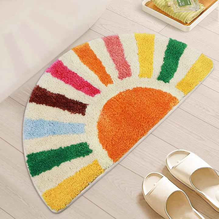 Watermelon Slice Shaped Mat for Home Decor