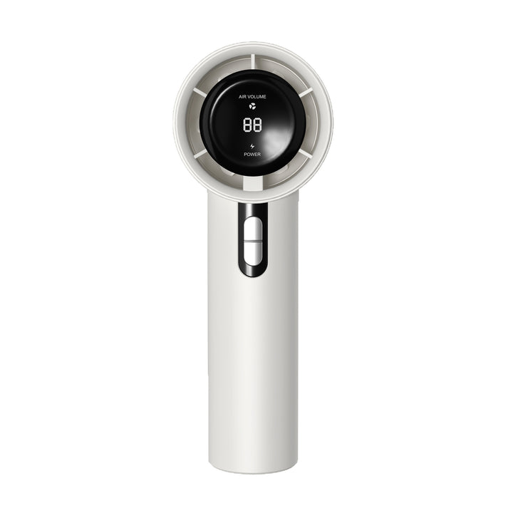 Cooling Multi-Speed Quiet Portable Rechargeable Handheld and Desktop Fan with LED Battery Display Stornfield
