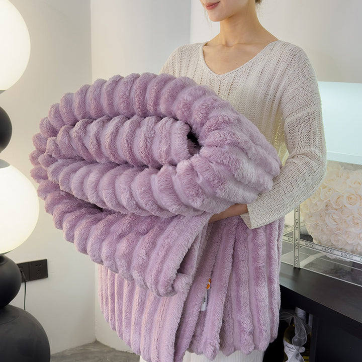 Women's Cozy Plush Throw Blanket