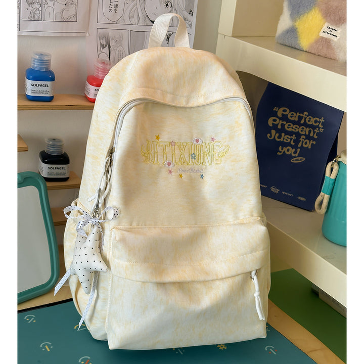 Casual Canvas Backpack with Keychain Stornfield
