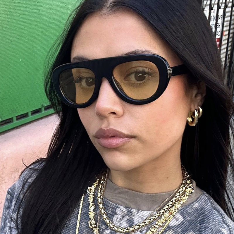 Women's stylish sunglasses with unique futuristic design Stornfield