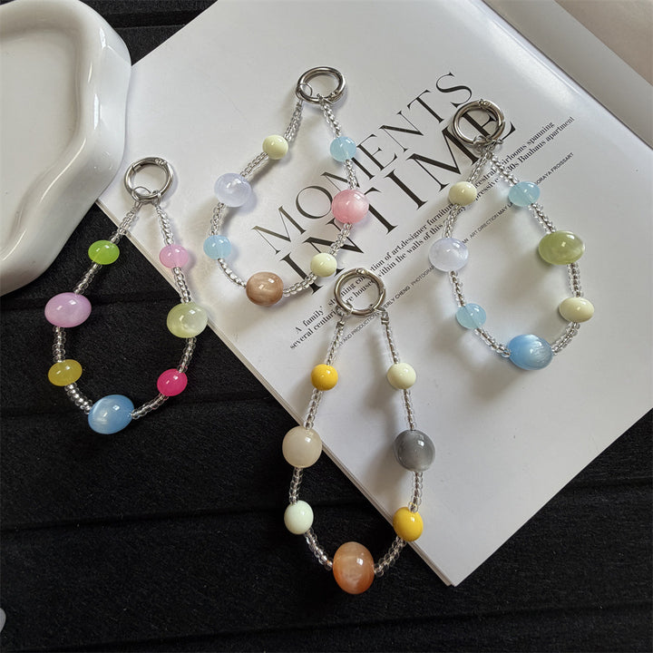 Decorative Beaded Keychain Holder Stornfield 1790134943