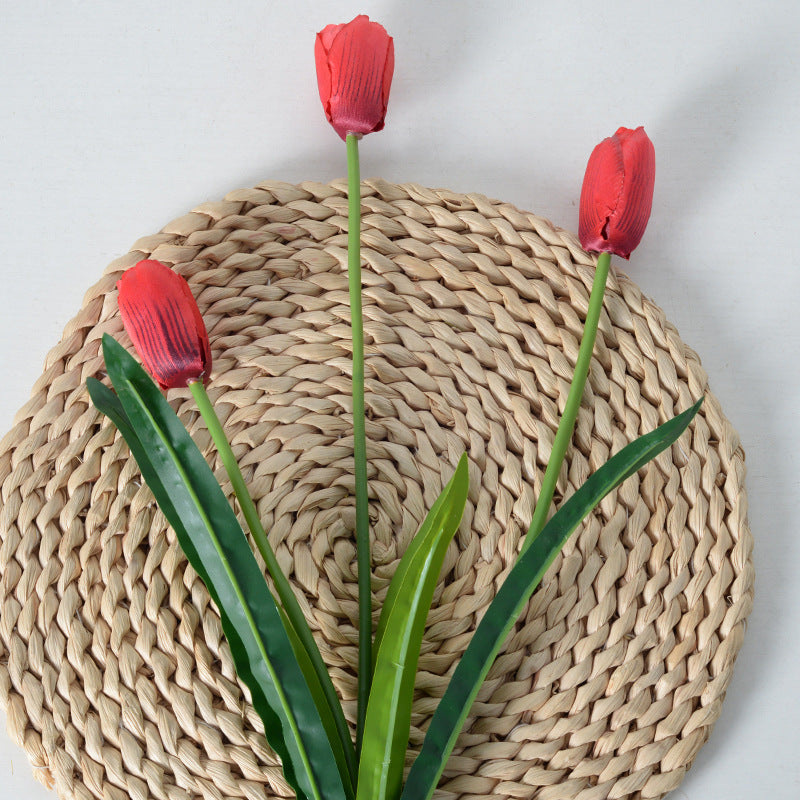 Decorative Faux Tulip Stem Arrangement