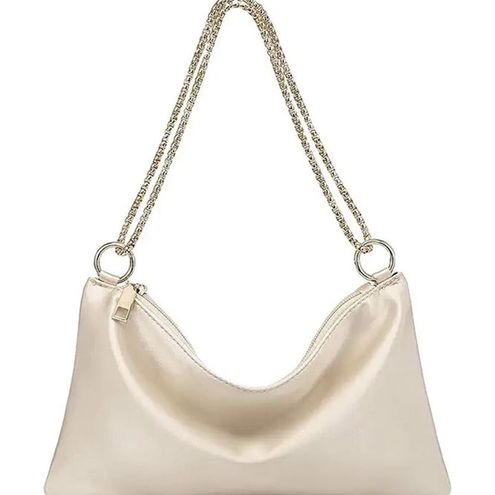 Satin Evening Shoulder Bag