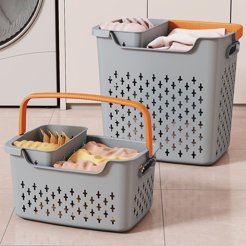 Women's stackable storage baskets with ergonomic handles Stornfield