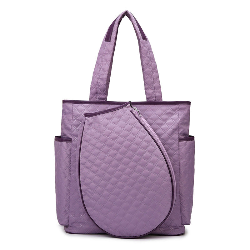 Multi-Pocket Quilted Tote Bag Stornfield