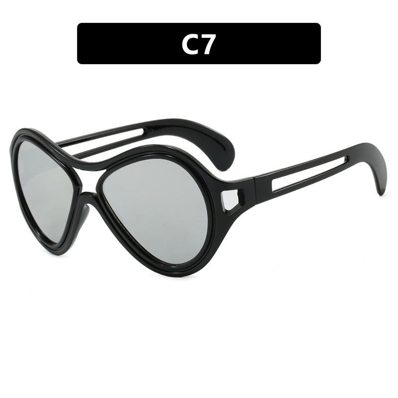 Women's vintage-inspired sunglasses with distinctive frame and UV protection Stornfield