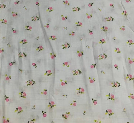 Cotton Muslin Baby Blanket with Heart Pattern Stornfield
