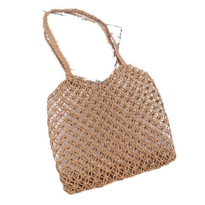 Structured Rattan Tote Bag Stornfield