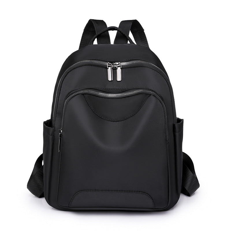 Sleek Minimalist Zip-Front Backpack Stornfield