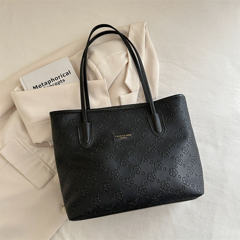 Floral Embossed Tote Bag Stornfield