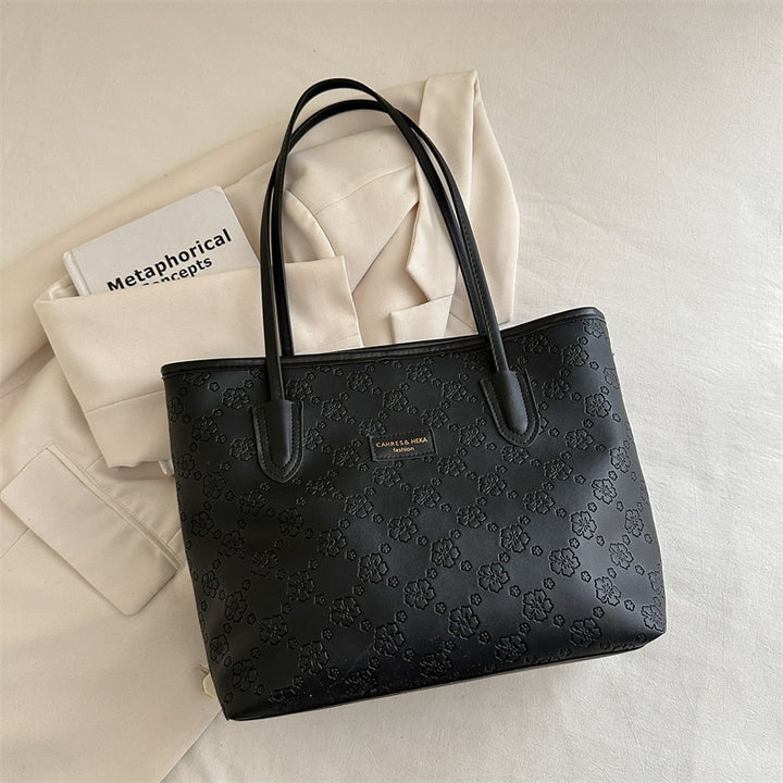 Floral Embossed Tote Bag Stornfield