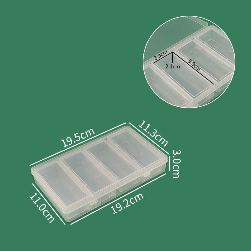 Clear Modular Craft Storage Box Stornfield