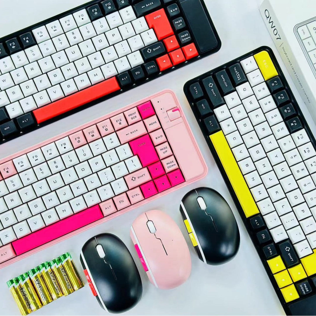 Wireless Compact Gaming Keyboard and Mouse Set Stornfield