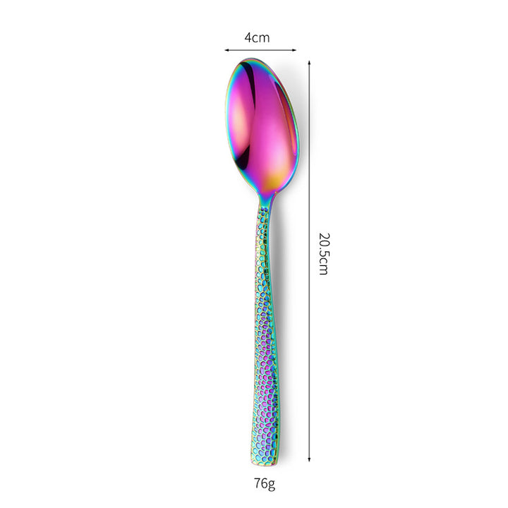 Stylish and Colorful Cutlery Set Made of Stainless Steel Stornfield