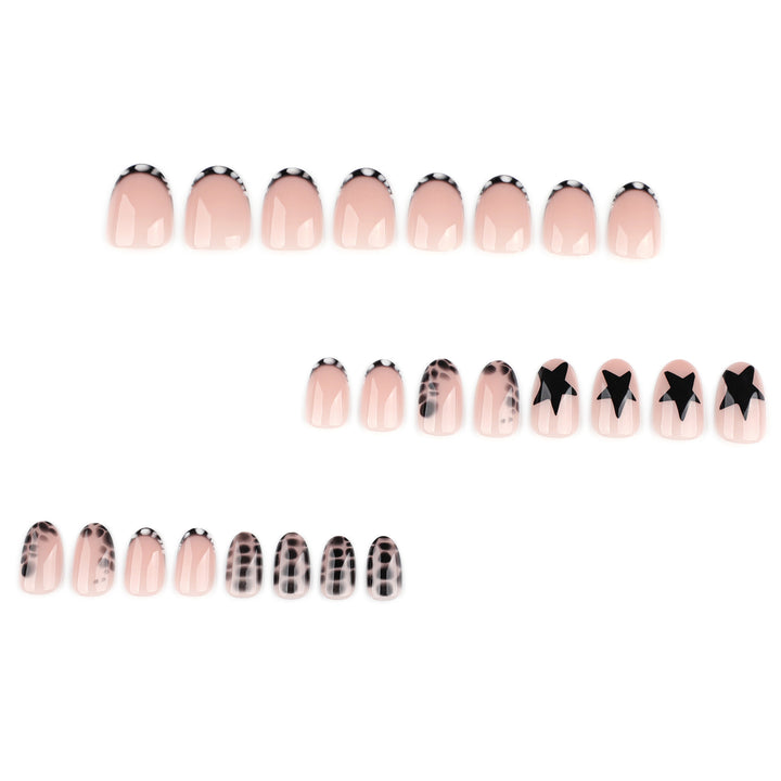 Creative nail art with shimmering star motifs Stornfield