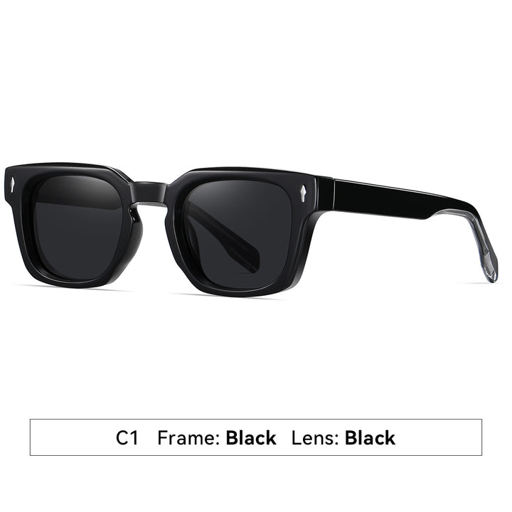 Women's fashionable sunglasses with square frame and gradient lenses Stornfield