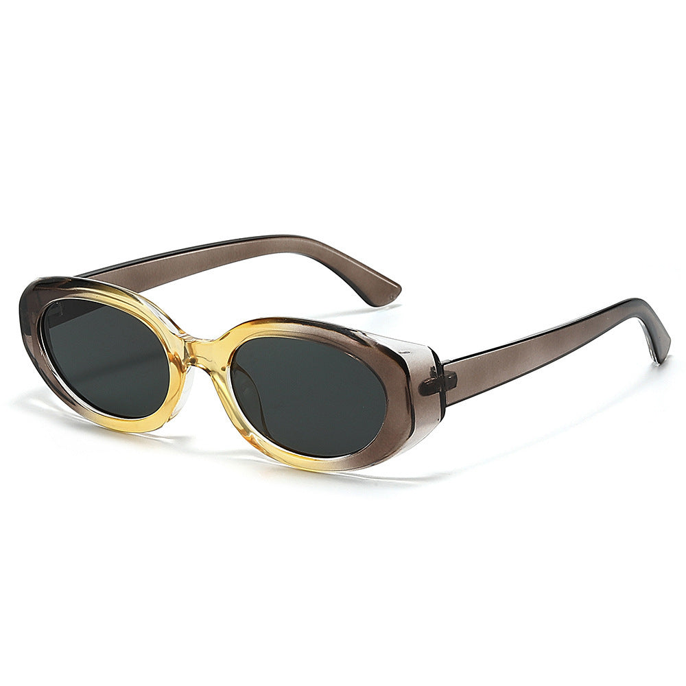 All-Day Comfort Retro Oval Sunglasses Stornfield