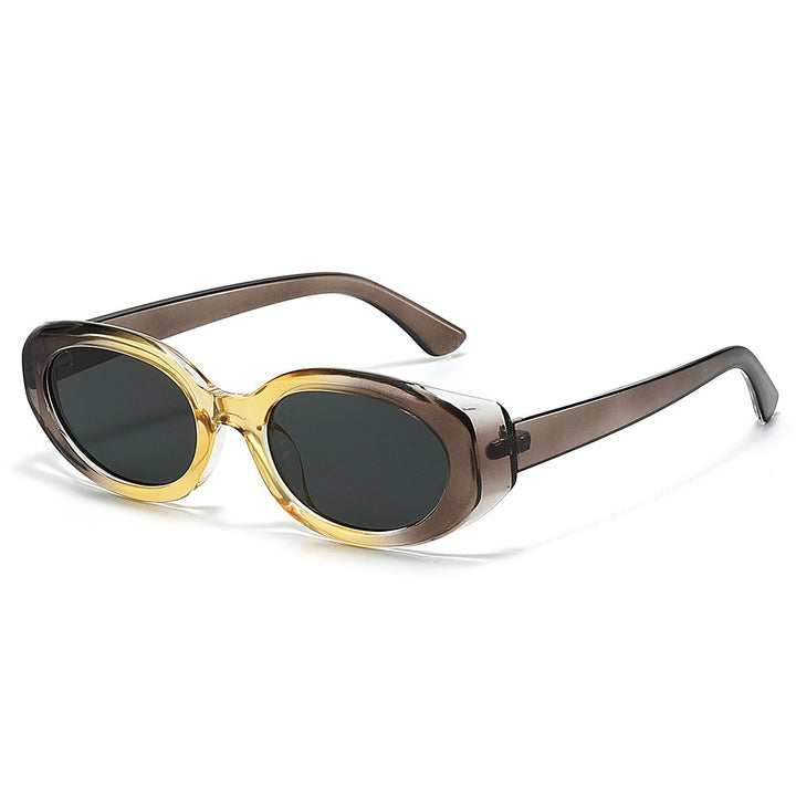 All-Day Comfort Retro Oval Sunglasses Stornfield