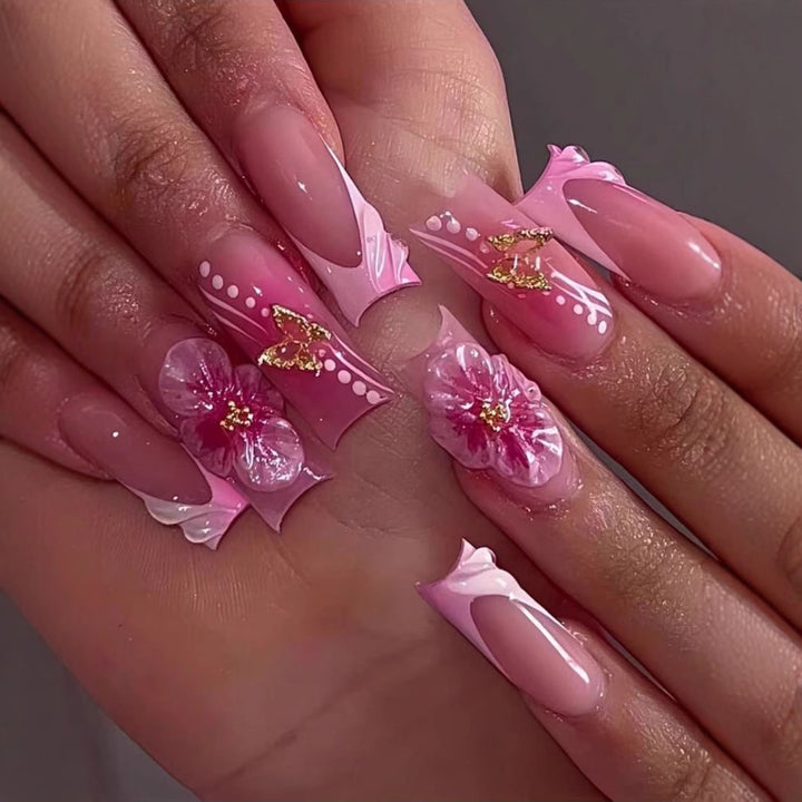 Artistic Floral Nail Enhancements Stornfield 1787977694