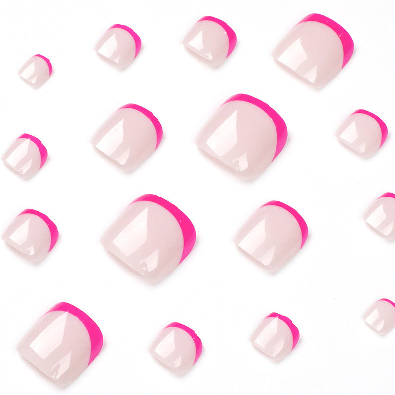 Artful foot nail design with modern color accents Stornfield