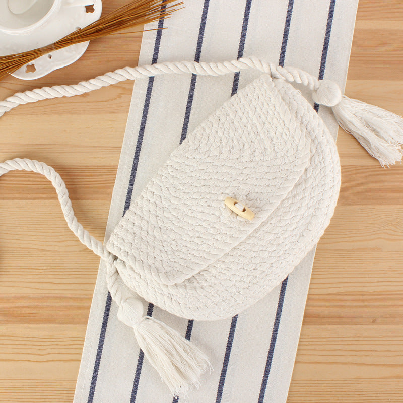 Handbag with stylish tassels Stornfield