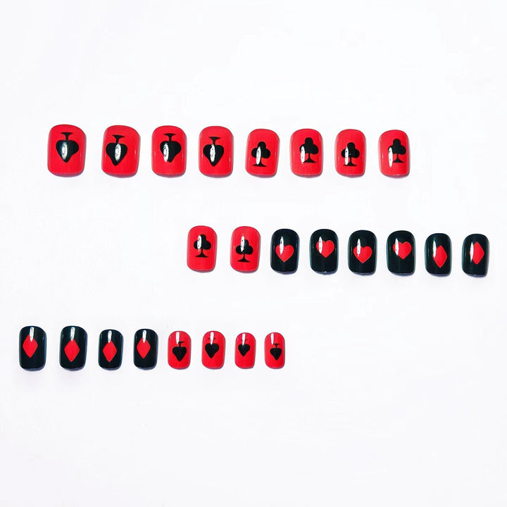 Creative Playing Card Nail Design Set Stornfield