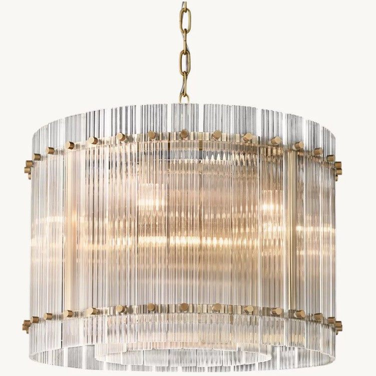 Modern Artisan Crystal Pendant Light