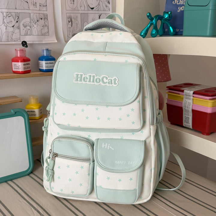 Stylish Star-Embellished Backpack Stornfield 1791205930