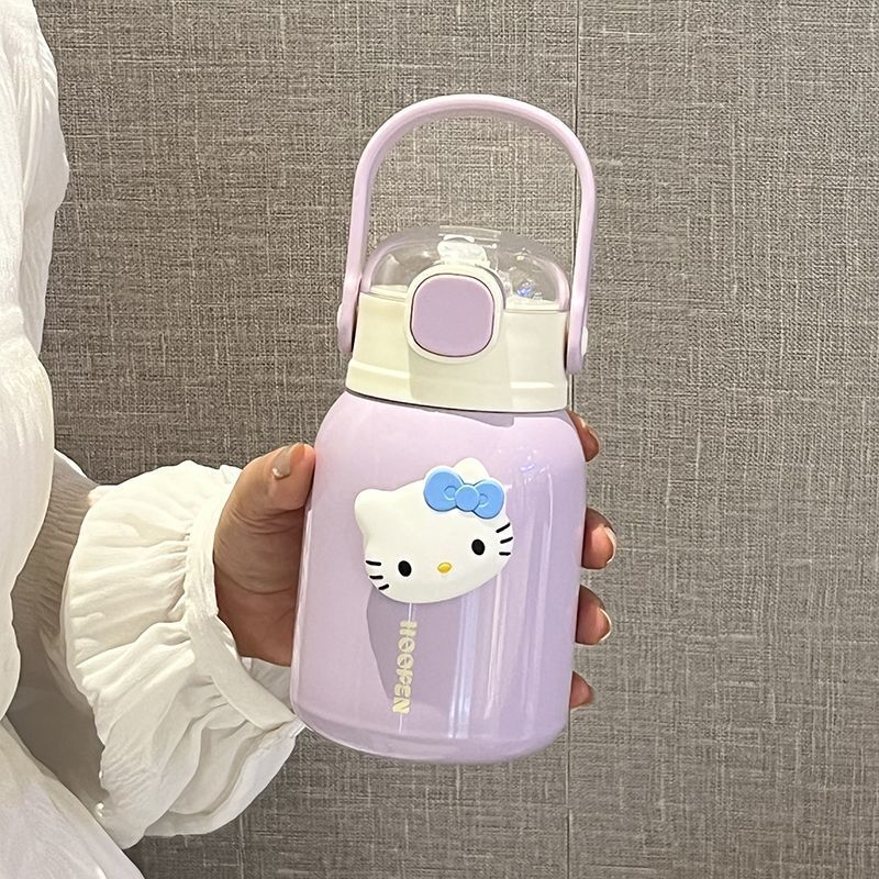 Women's insulated drinking container with practical carrying handle and cute design Stornfield