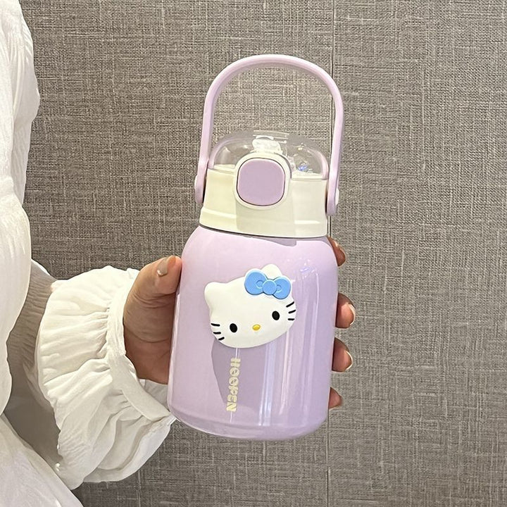 Women's insulated drinking container with practical carrying handle and cute design Stornfield