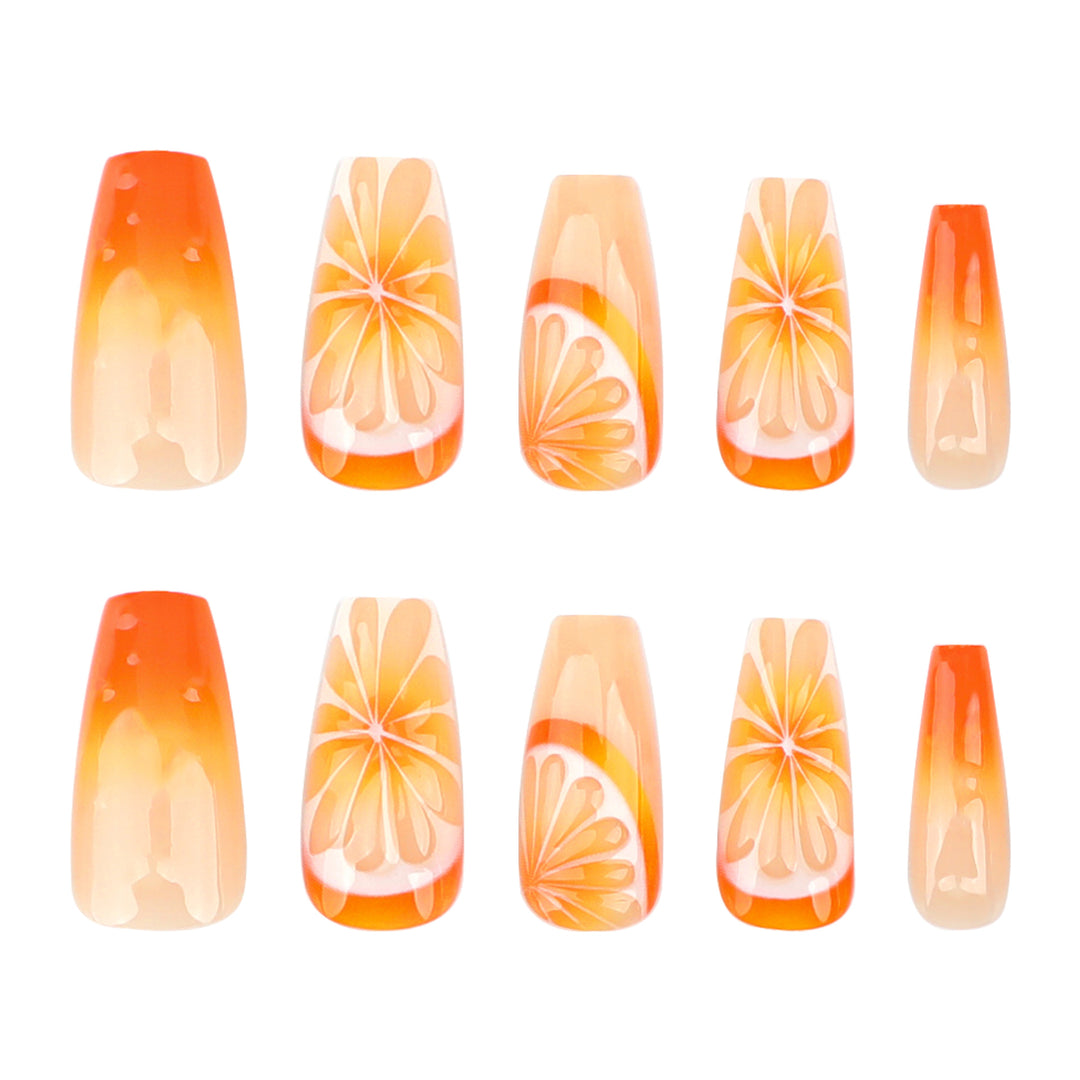 Artful Nail Extensions in Fruit Design Stornfield