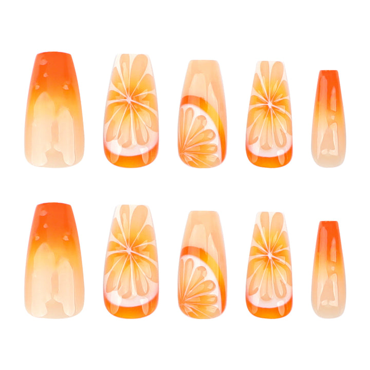 Artful Nail Extensions in Fruit Design Stornfield