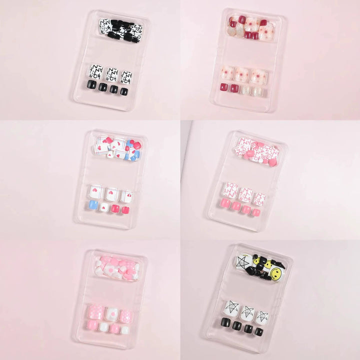 Creative Themed Press-On Nail Set Stornfield