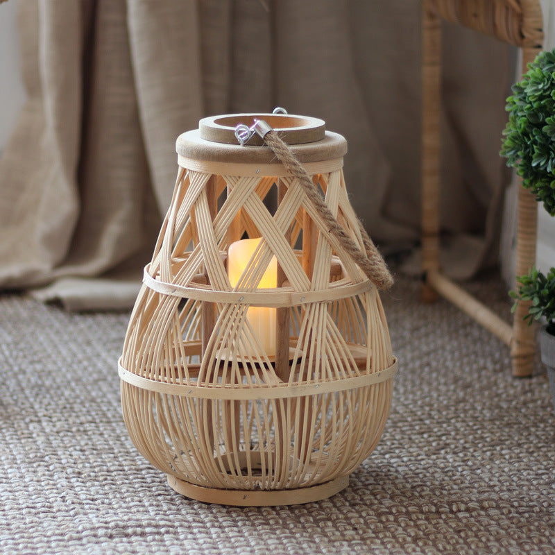 Handmade Rattan Lantern Stornfield