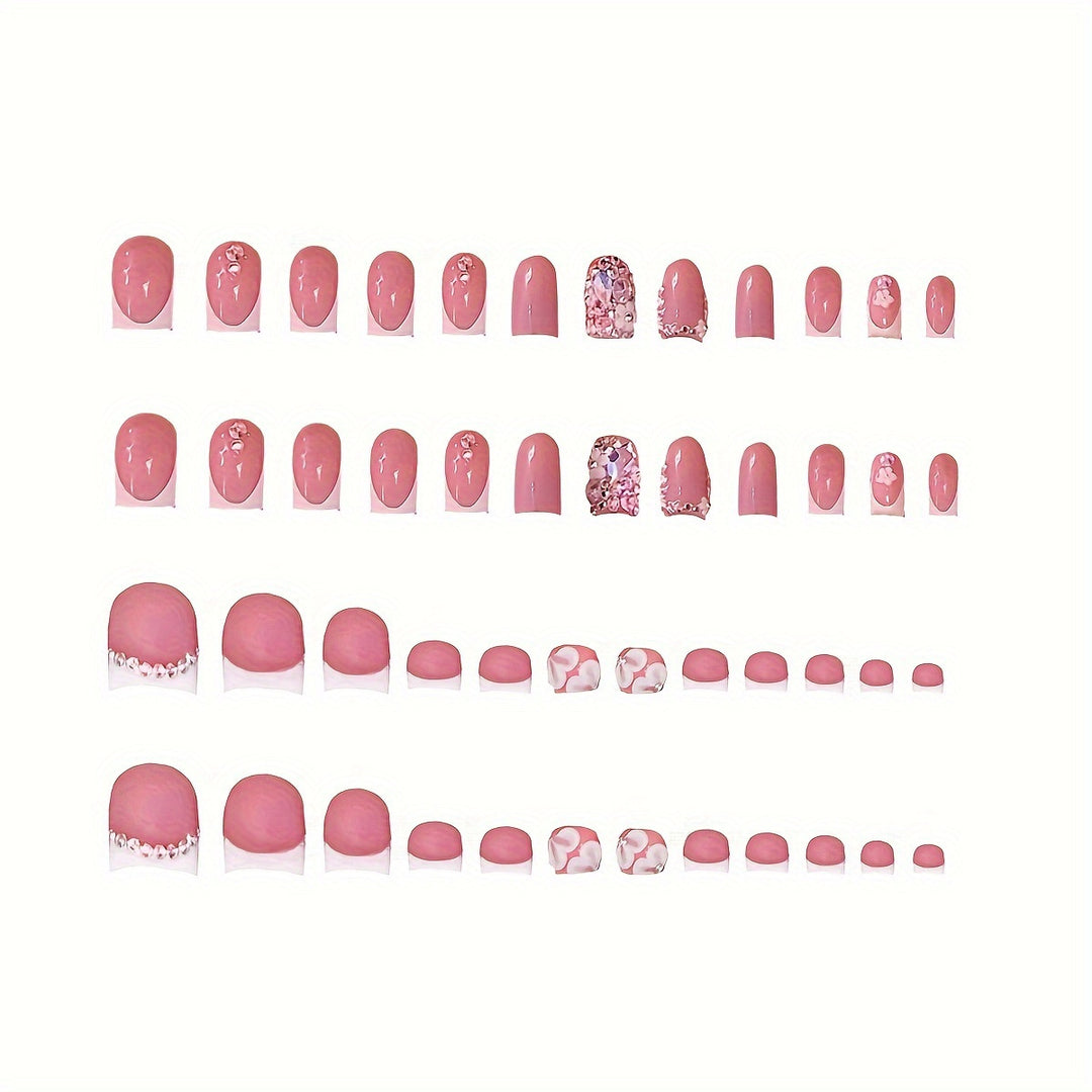 Decorative Rhinestone Nail Art Set Stornfield