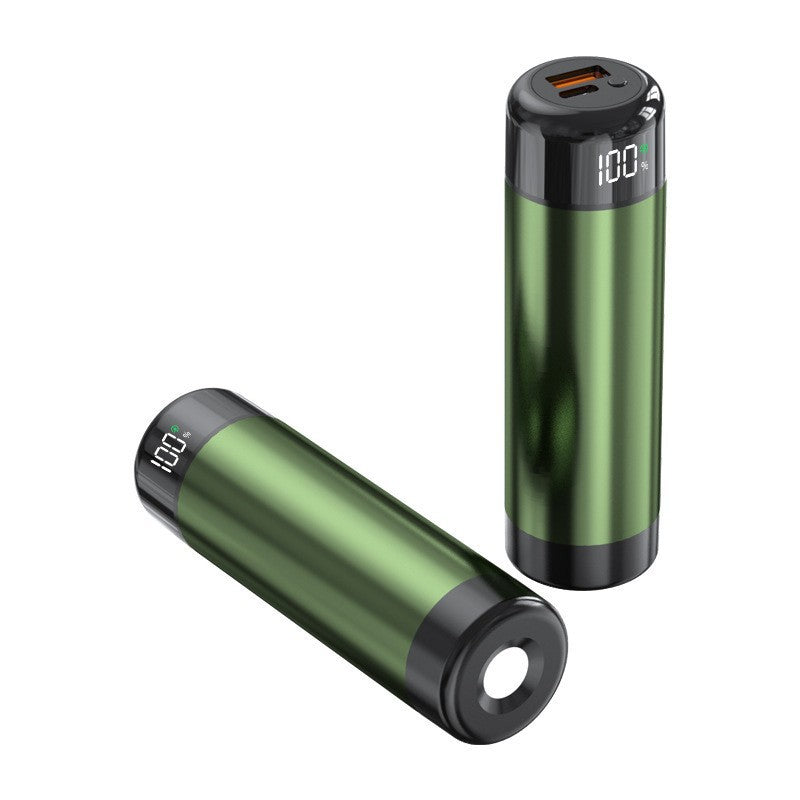 Power bank with digital charging display and integrated flashlight Stornfield