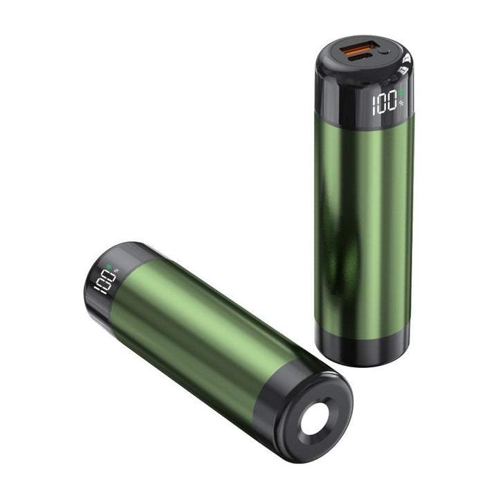 Power bank with digital charging display and integrated flashlight Stornfield