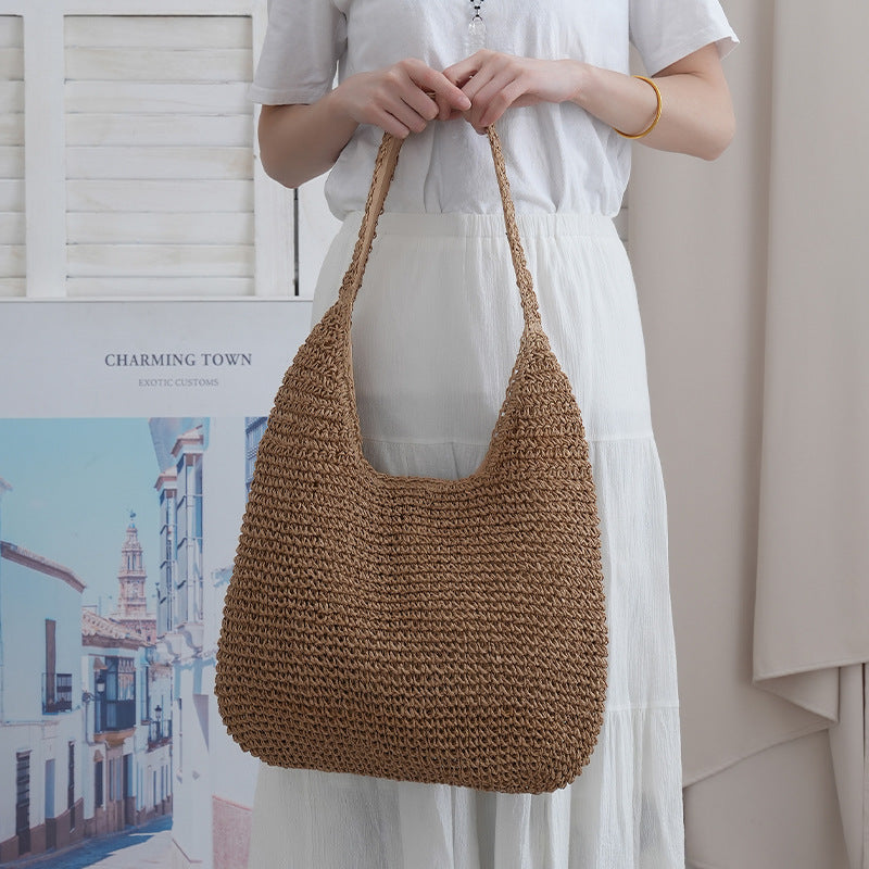 Handmade straw bag Stornfield