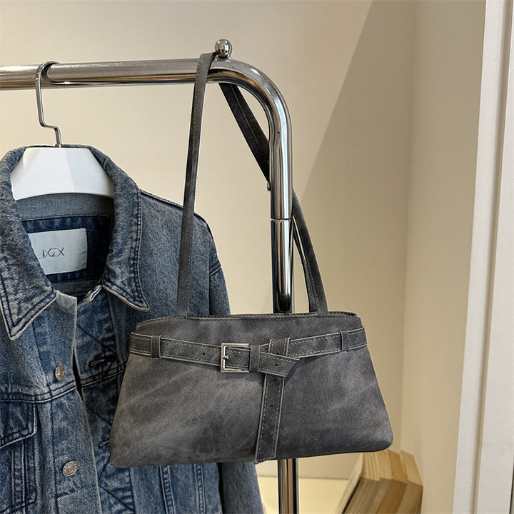 Elegant Structured Handheld Tote