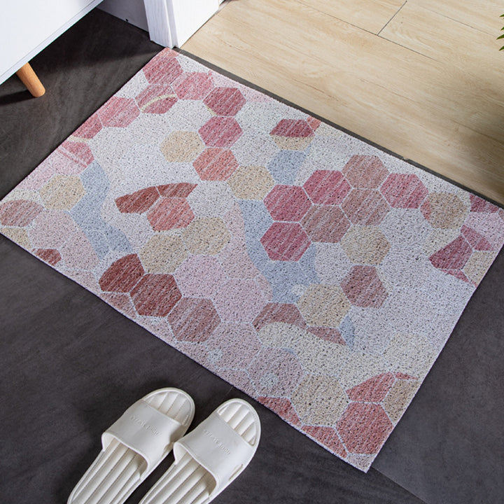 Geometric Patterned Entrance Mat
