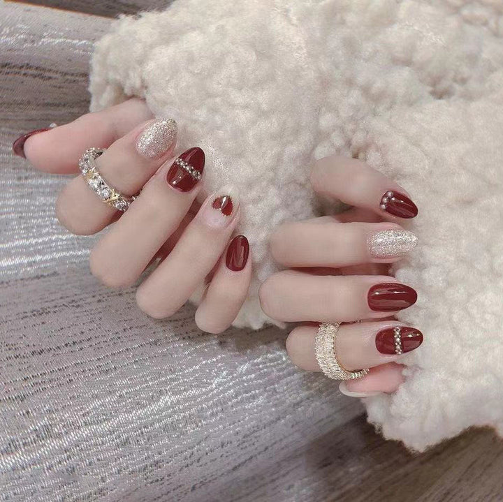 Glamorous Nail Art Press-On Set Stornfield